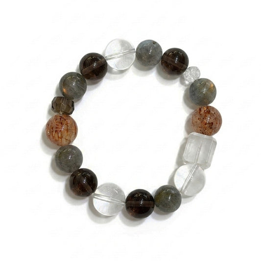 Smoky Crystal Bracelet