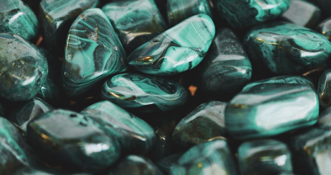 Malachite stone