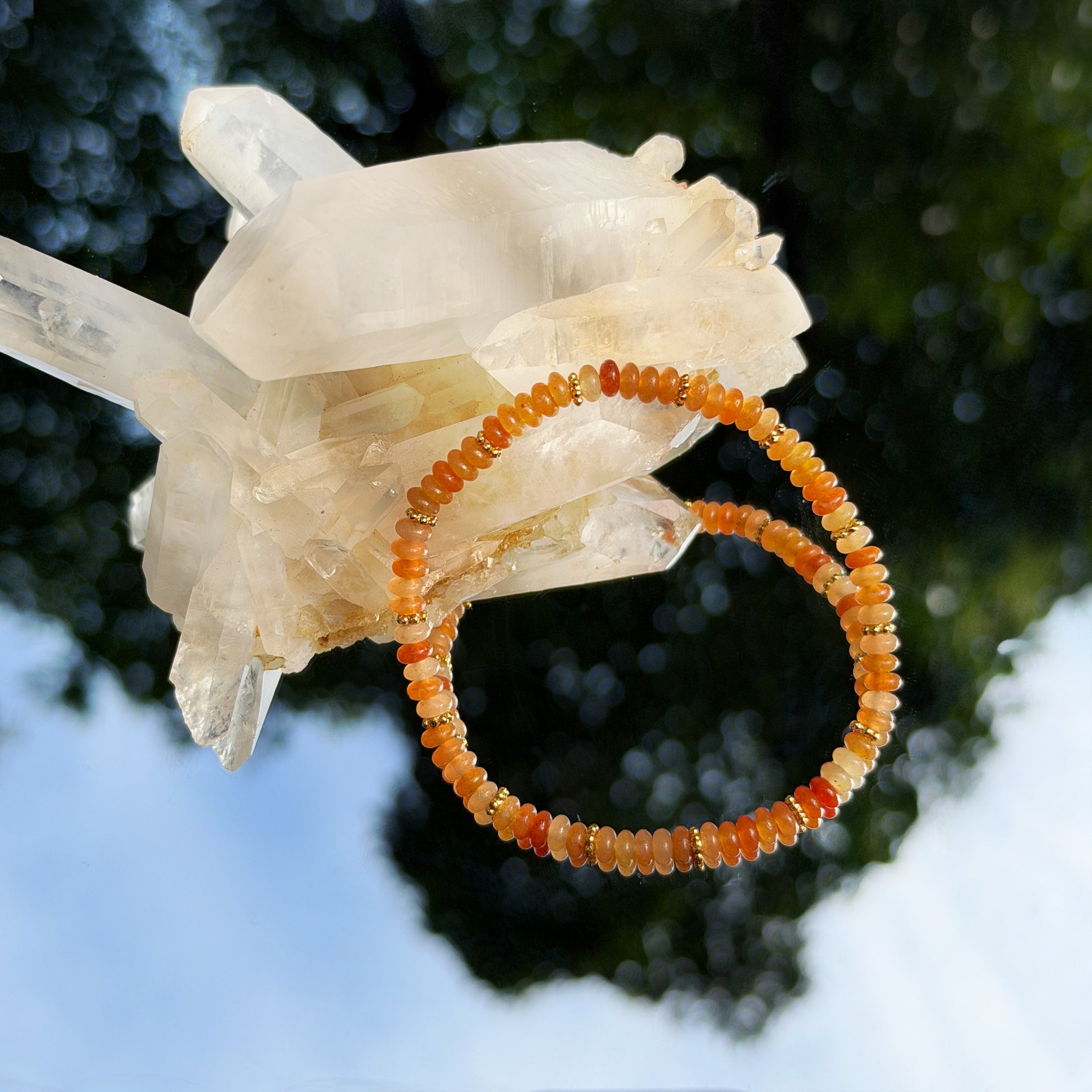 A Red Aventurine Bracelet