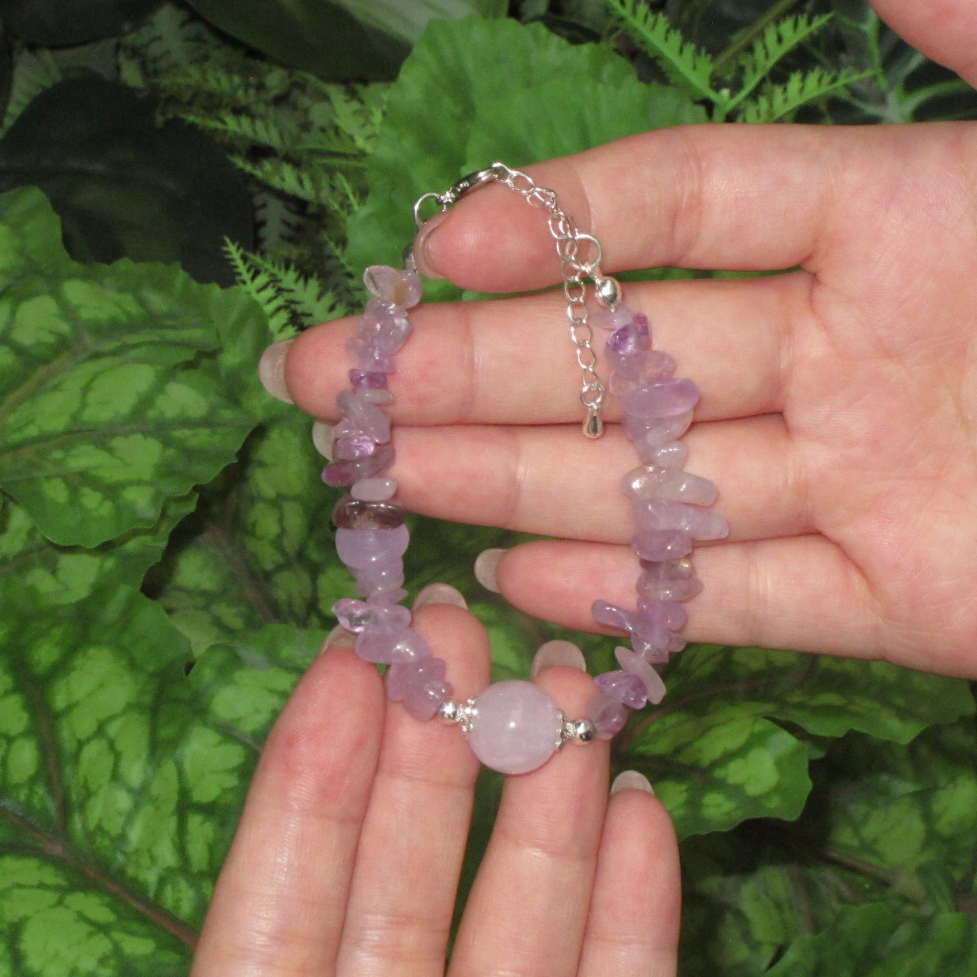 Amethyst Chip Bracelets