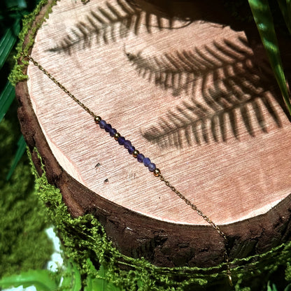Amethyst Stainless Bracelets