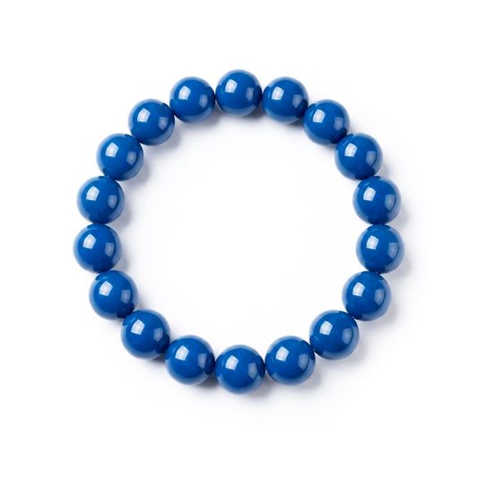 Blue Agate Bead Bracelets