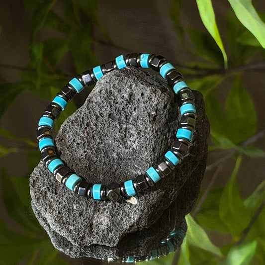 Blue Turquoise Bracelet