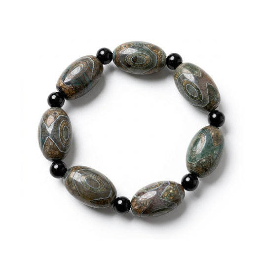 Dzi Agate Bracelet