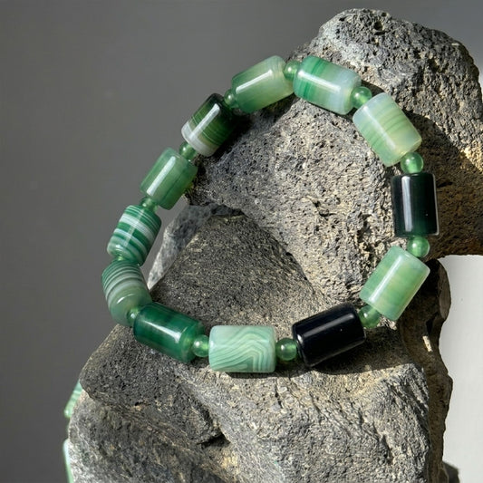 Green Agate Bracelet