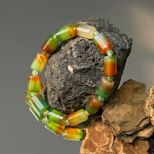 Gradient Agate Bracelet
