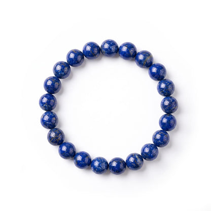 Lapis Lazuli Beaded Crystal Bracelets