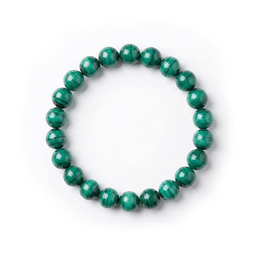 Malachite Beaded Bracelet