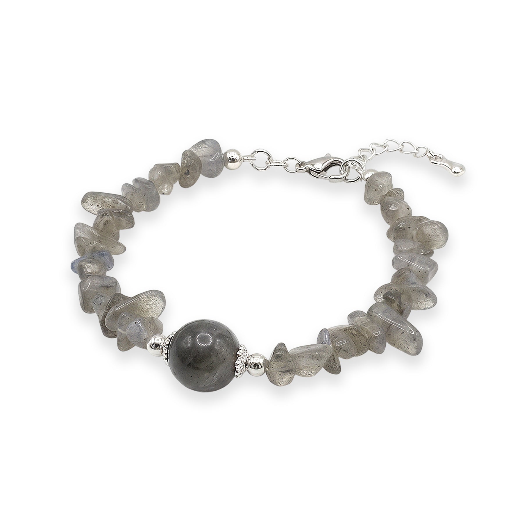 Gray Chip Bracelet