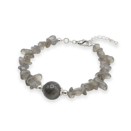 Gray Chip Bracelet