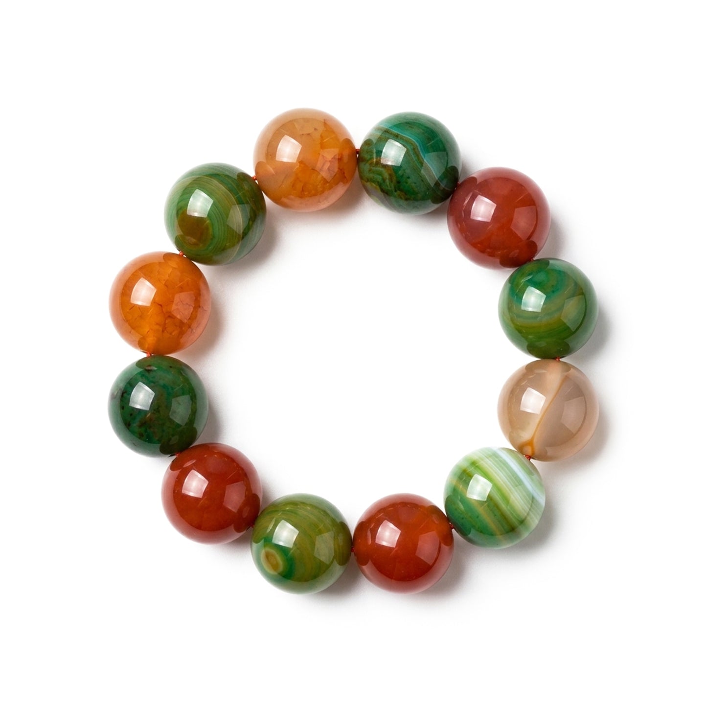 Multicolor Agate Bracelet