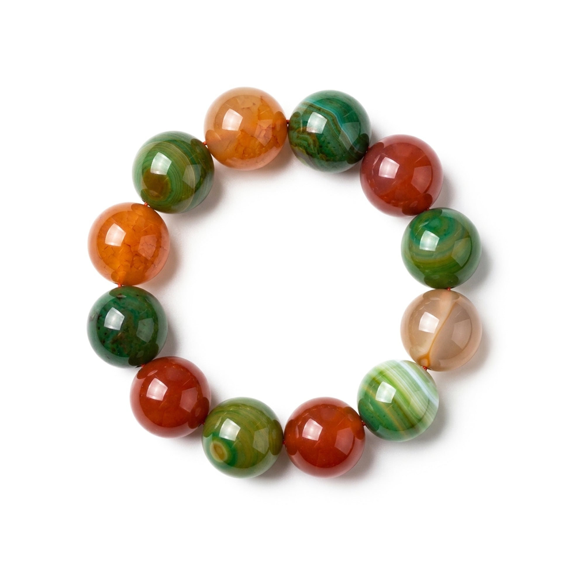 Multicolor Agate Bracelet