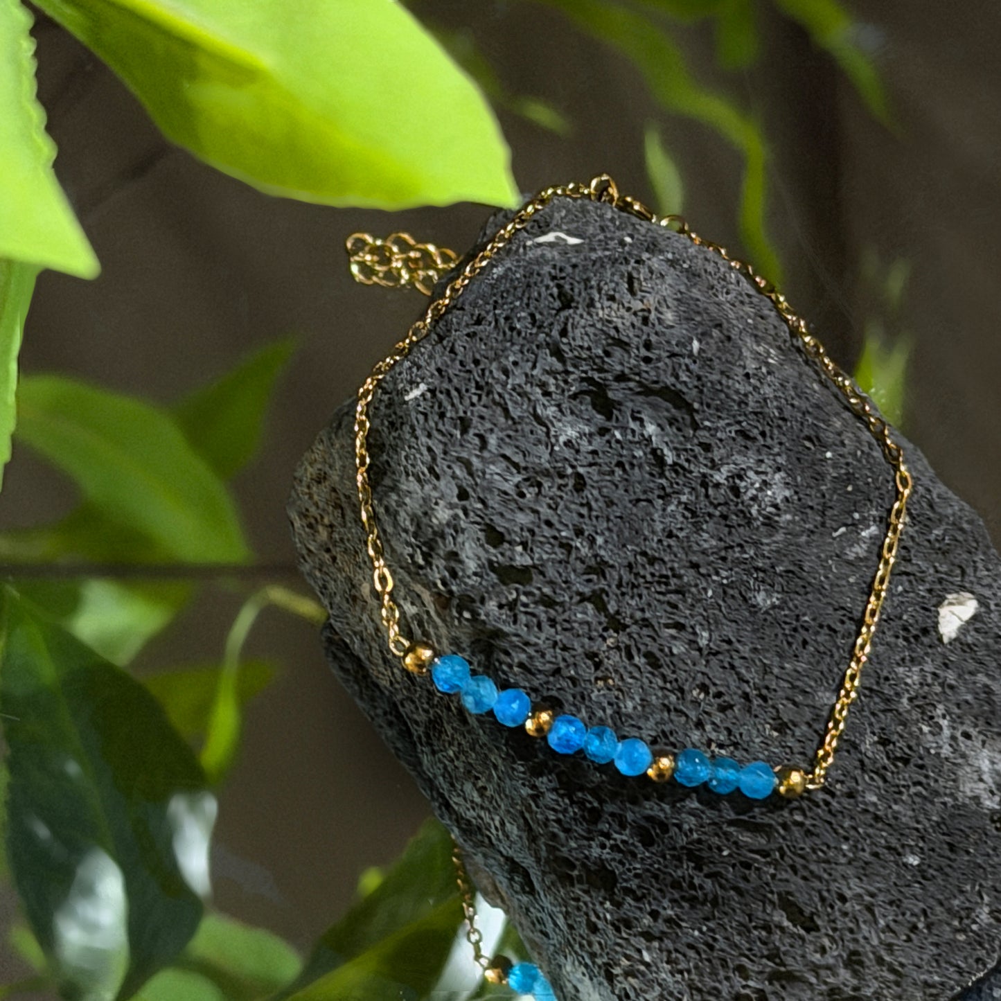 Natural Apatite Bracelet