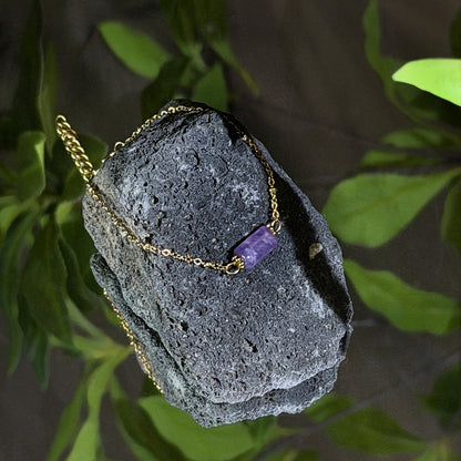Natural Amethyst Bracelet