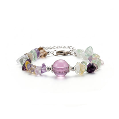 Fluorite Chip Bracelet