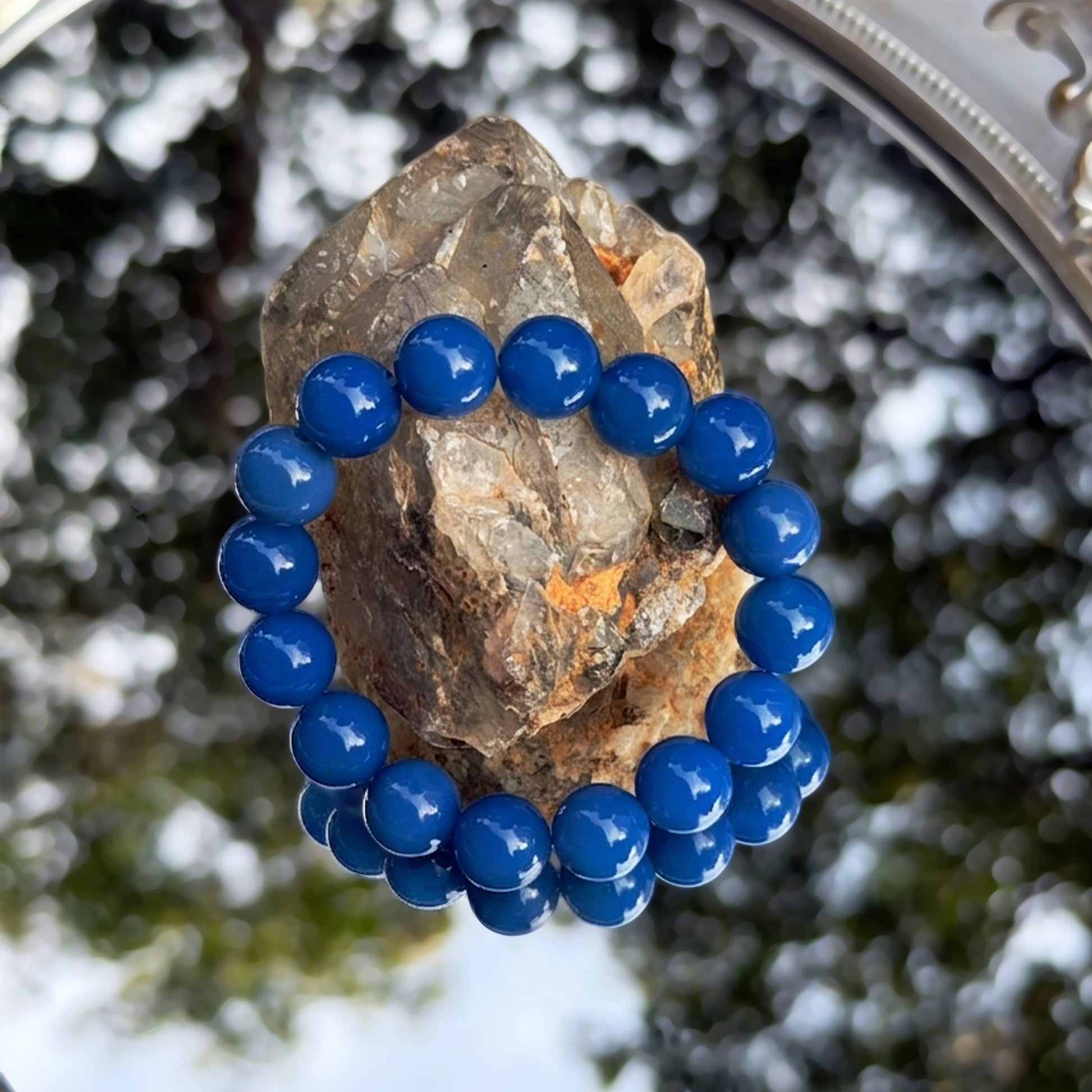 Blue Agate Bracelet