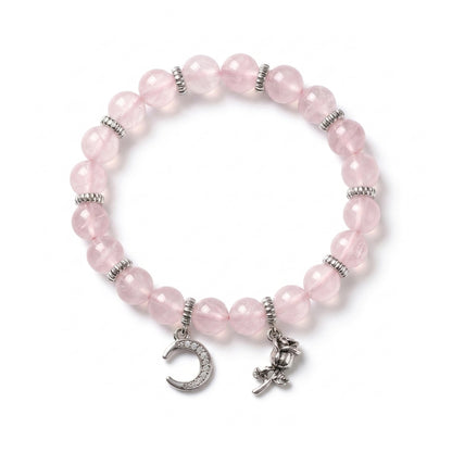 Rose Quartz Crystal Bracelet