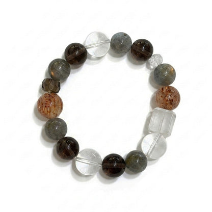 Smoky Crystal Bracelet