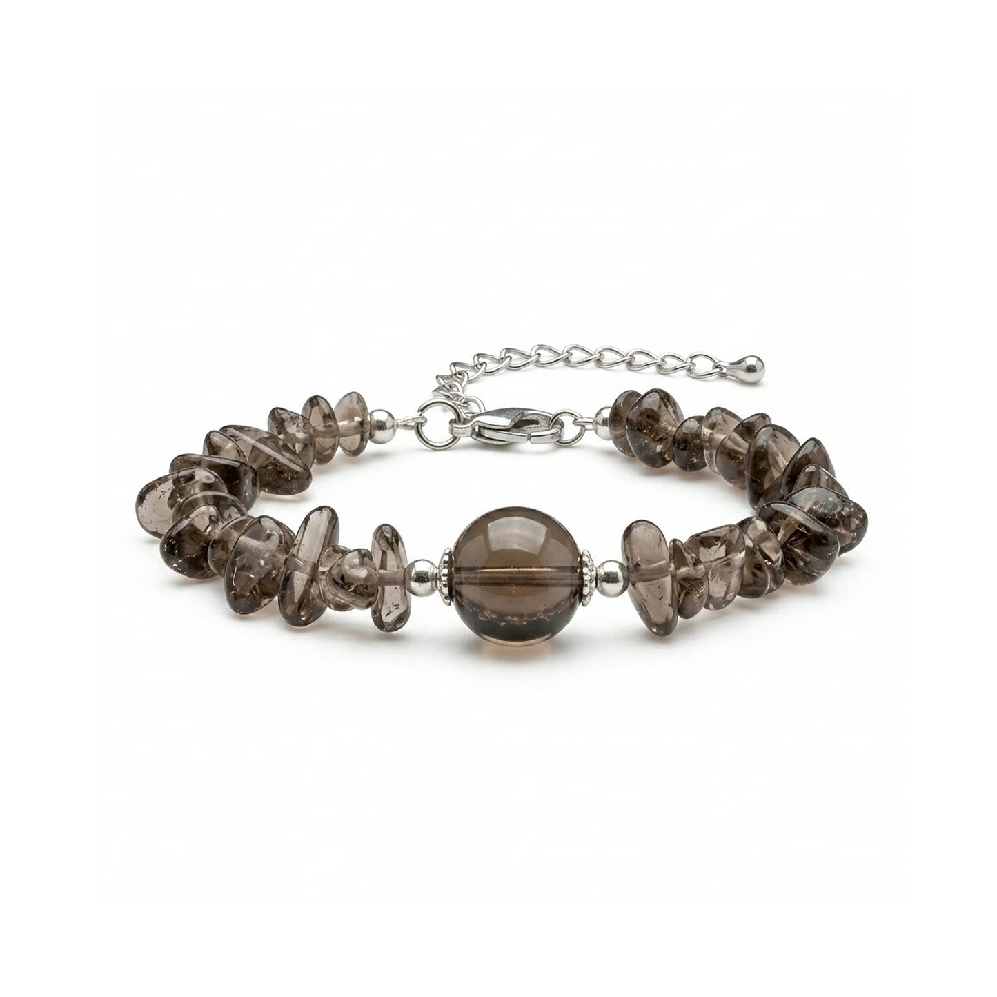 Smoky Obsidian Bracelet