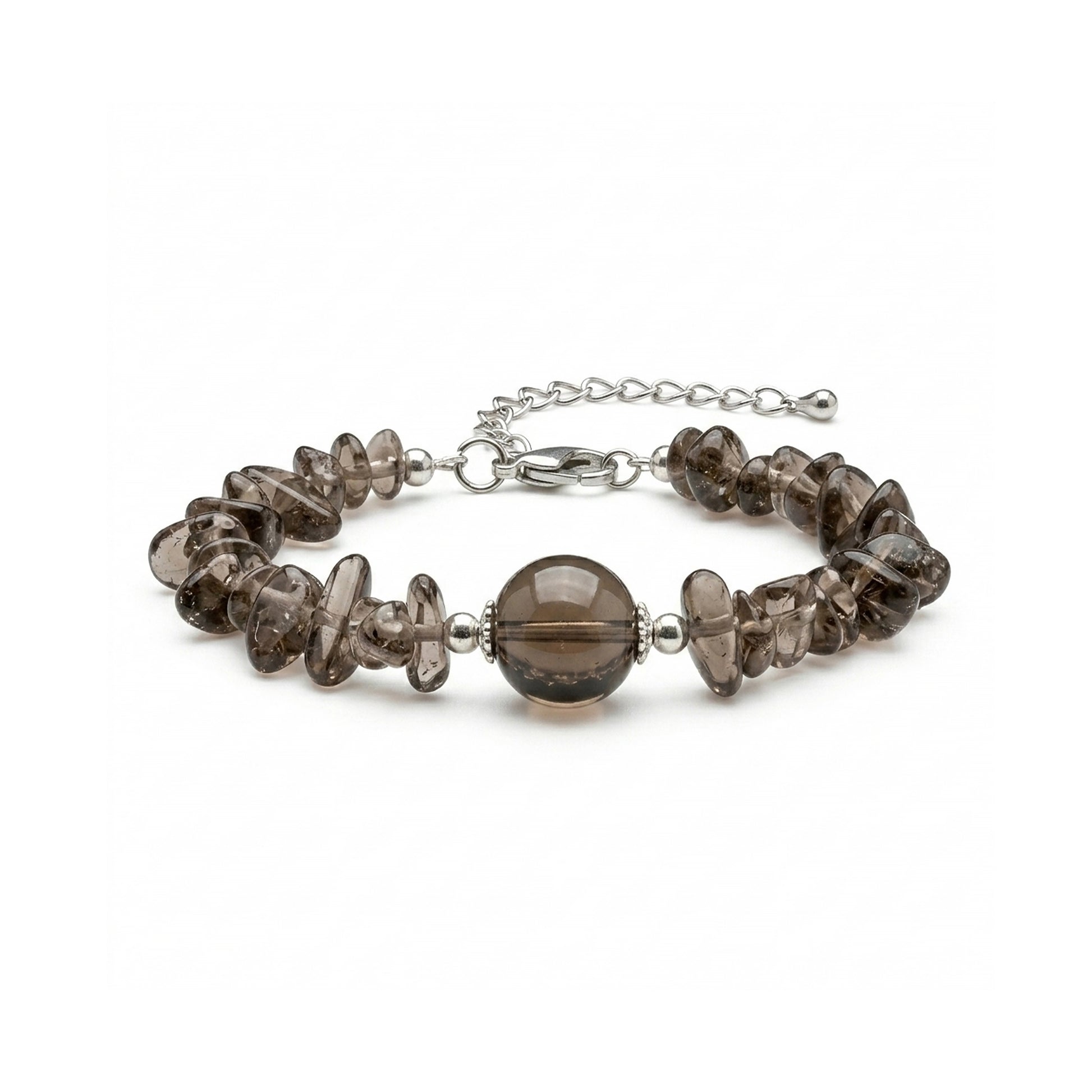 Smoky Obsidian Bracelet