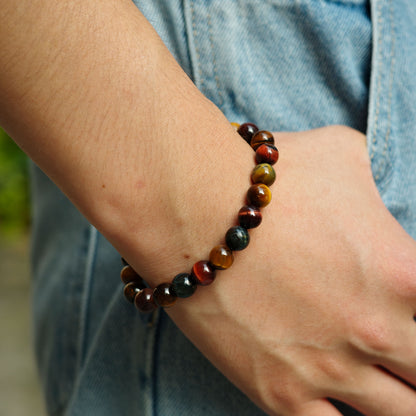 Tiger Eye Beaded Bracelet