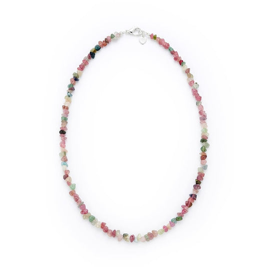 Tourmaline Stone Chip Necklace