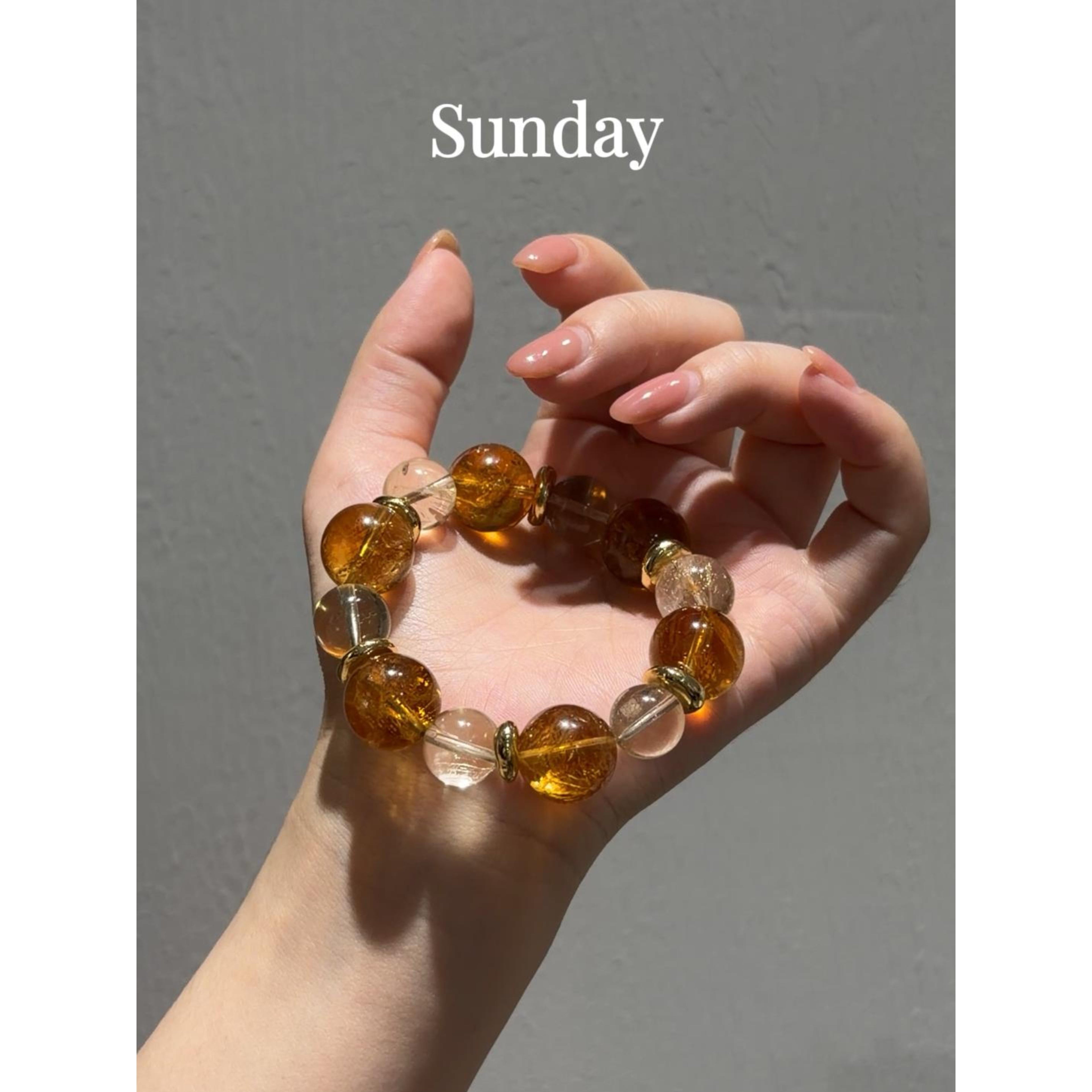 citrine bracelet