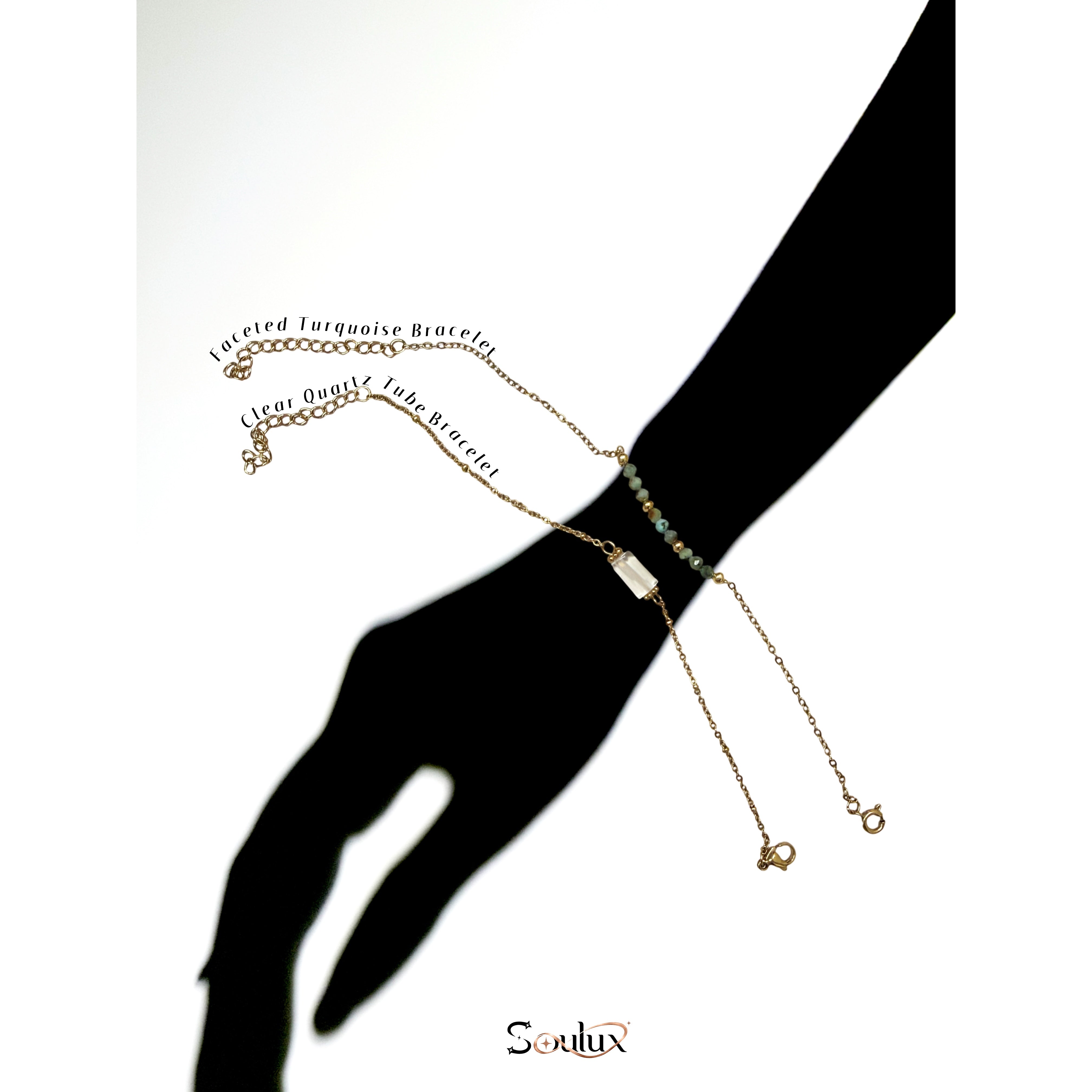 crysta bracelet stack