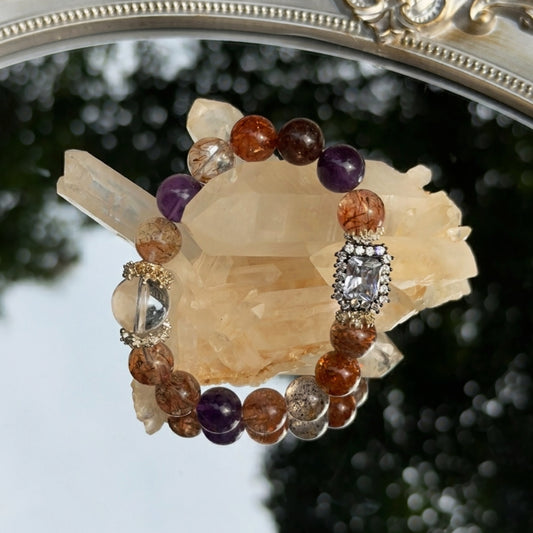 crystal bead bracelet