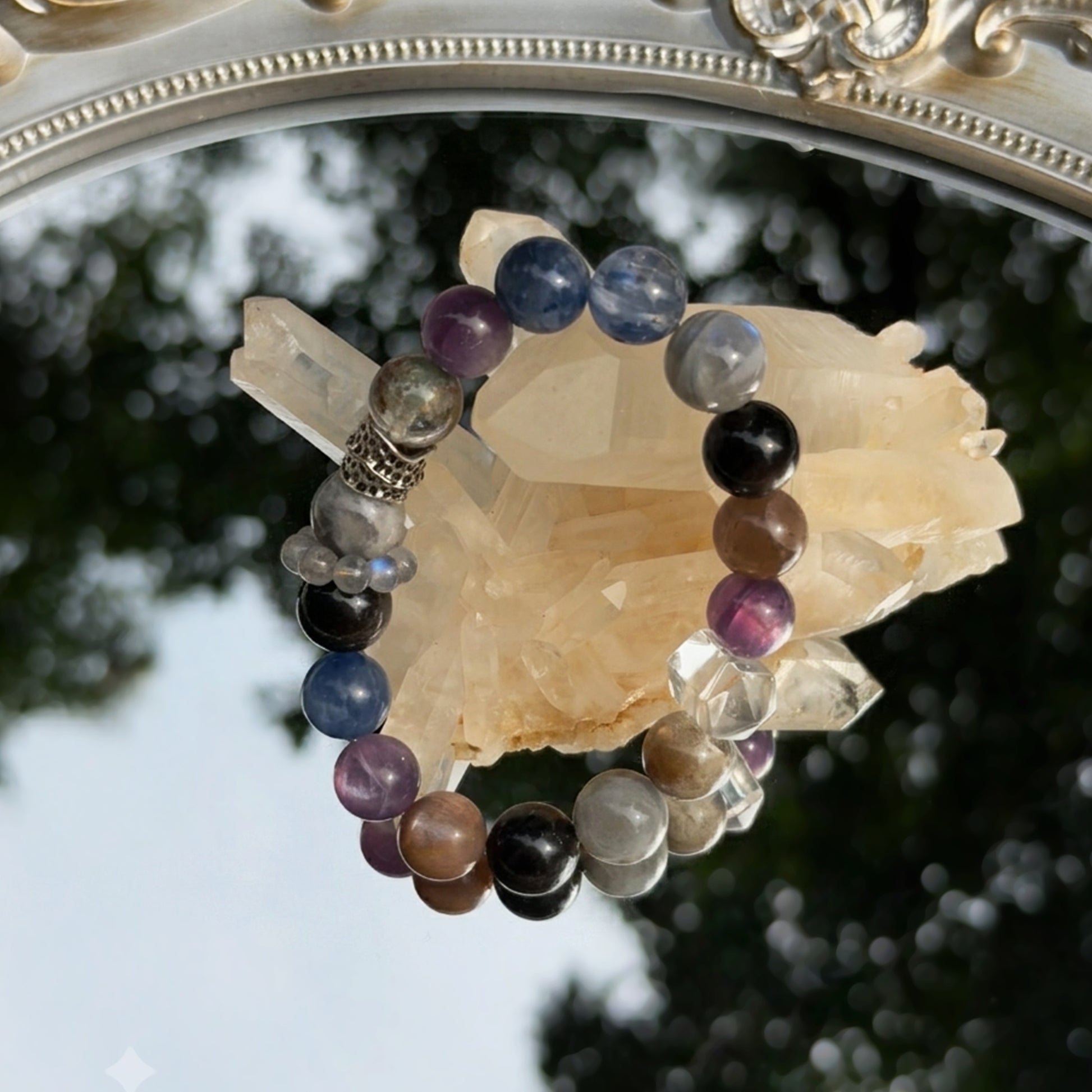 crystal beaded bracelet