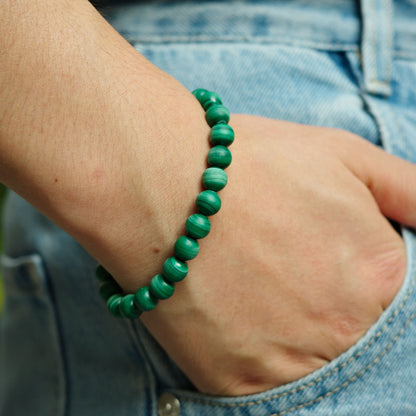 green malachite bracelet