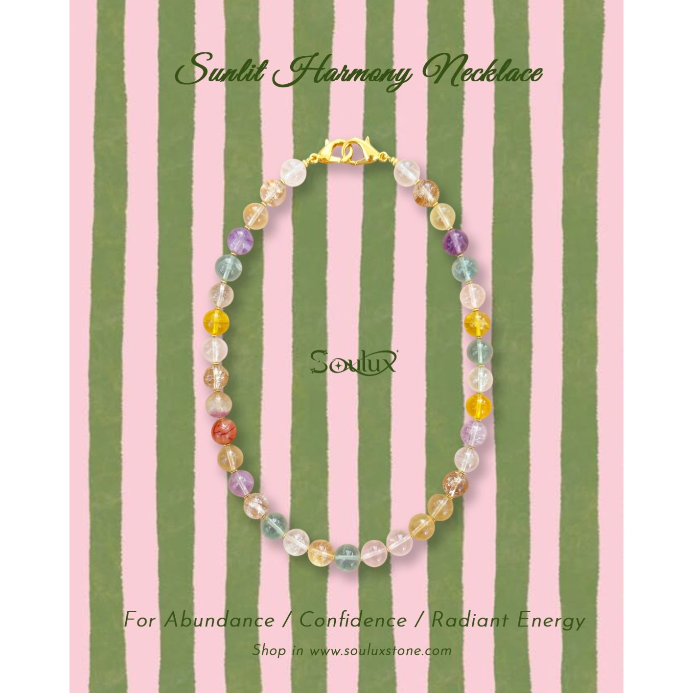 perfect crystal necklace