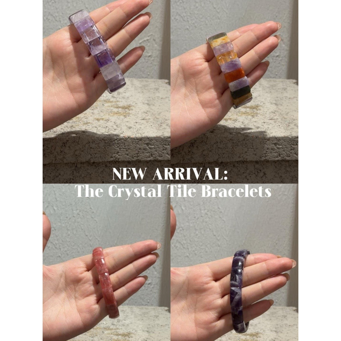 tile crystal bracelets